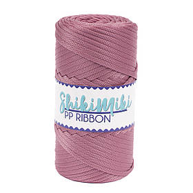 Плоский трикотажний шнур PP Ribbon, колір чайна троянда