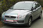 Решітка радіатора Форд Фокус 2 -Ford Focus 2 - 2004-2008, фото 2