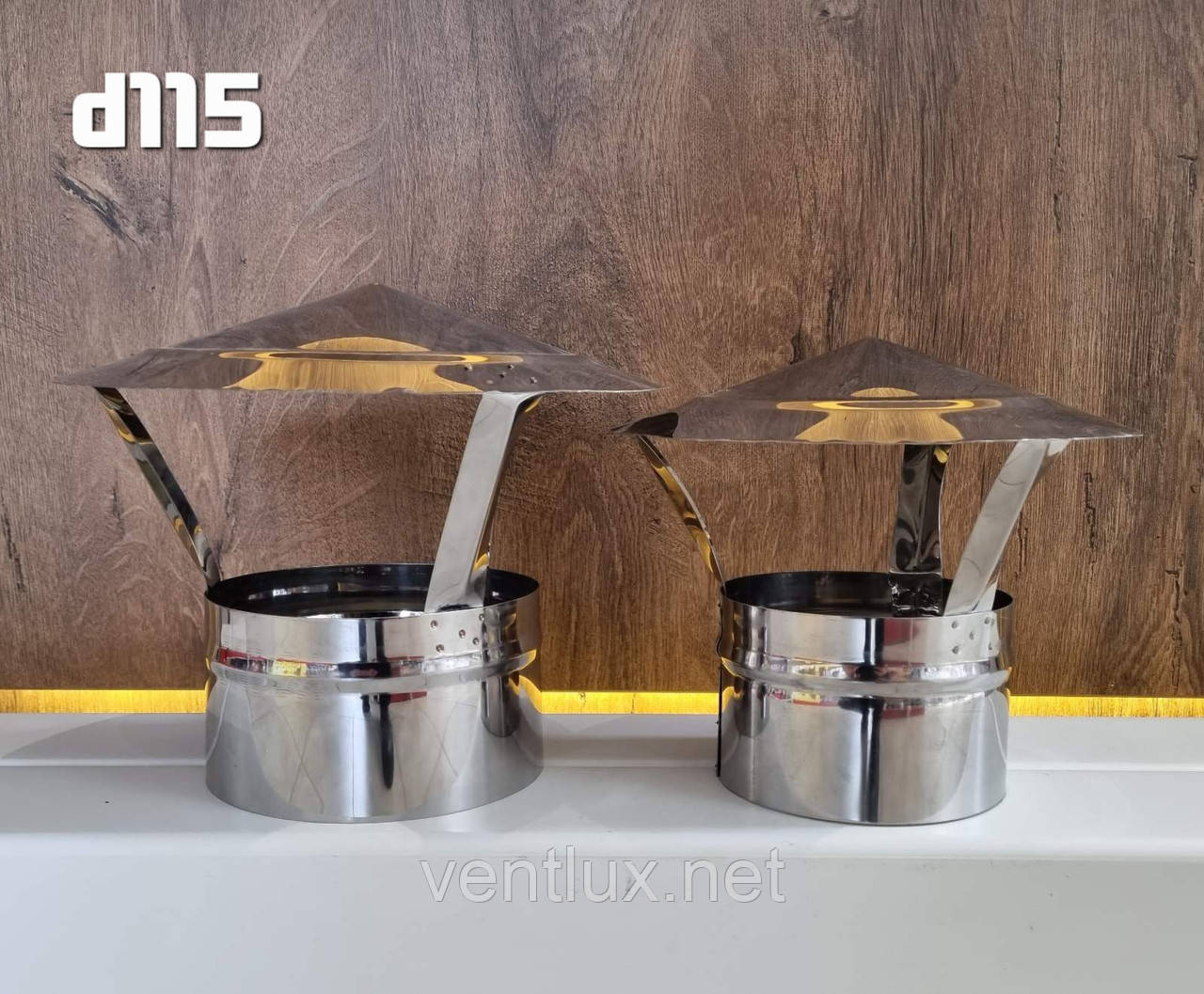 Зонт (грибок) нержавійка AISI 430 d-115