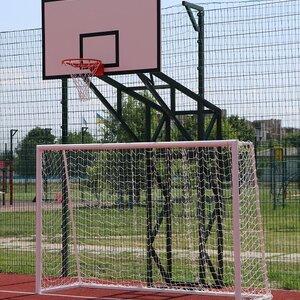 Баскетбольна стійка на чотирьох опорах (винос 1000-1500 мм), вулична, стаціонарна.