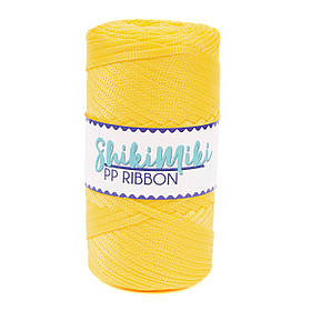 Плоский трикотажний шнур PP Ribbon, колір сонячний