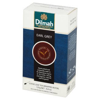 Чай чорний листовий Dilmah Earl Grey ручної збірки, 125 г, фото 1