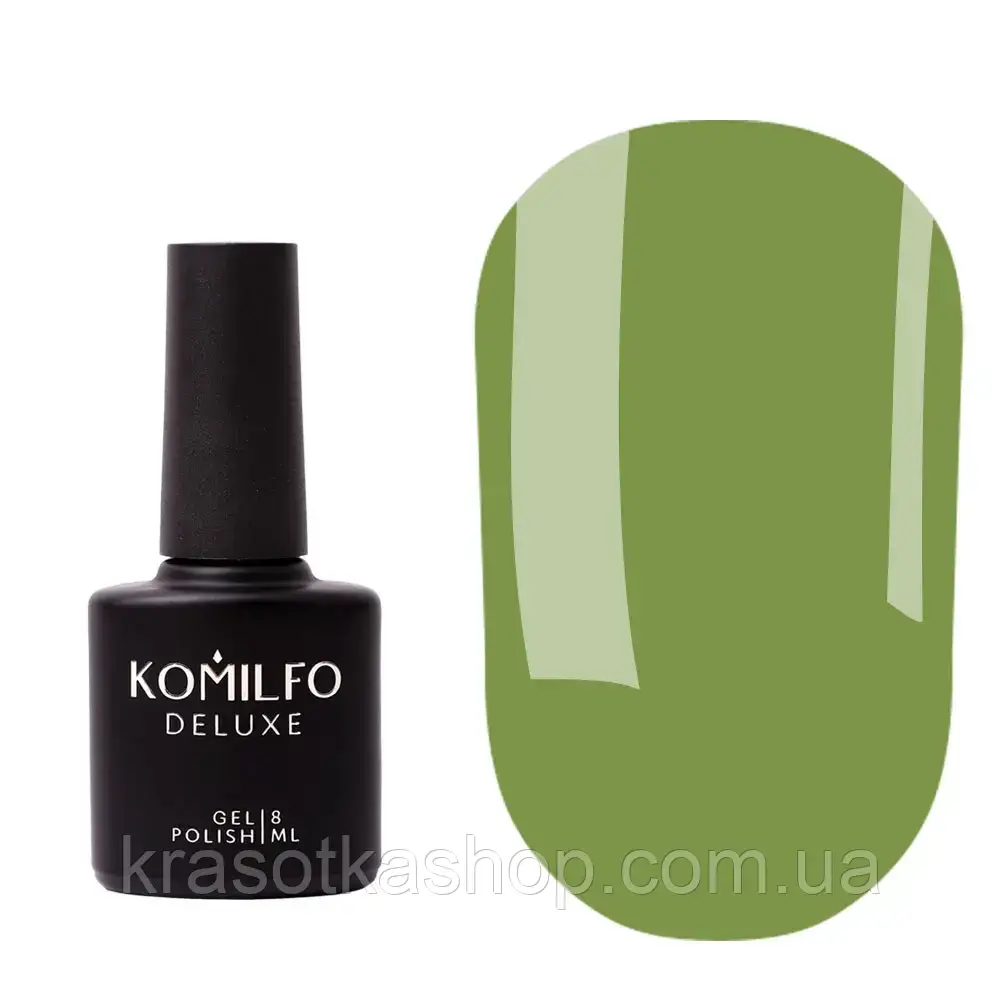 База Komilfo Color Base GREEN OLIVES, 8 мл, фото 1