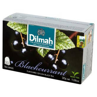 Чай чорний Dilmah Чорна смородина, 20п.1,5г, фото 1