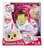 Собачка Simba Chi Chi Love Чихуахуа Фешн Солодка цукерка з сумочкою та брелком-сюрпризом 20 см (5890001), фото 6