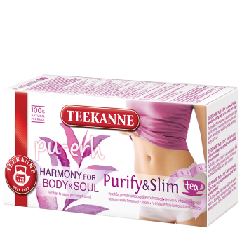 Чай трав'яний Teekanne Purify&Slim, 20п.х1,6г, фото 1