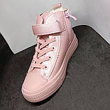 Черевики для дівчинки рожеві з прогумованою п'ятою ДШ, фото 4