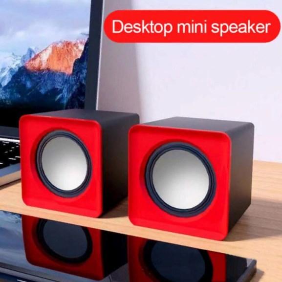 Маленькие музыкальные компьютерные USB колонки 2.0 проводные мини ...
