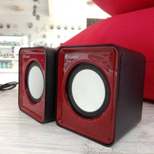 Маленькие музыкальные компьютерные USB колонки 2.0 проводные мини ...