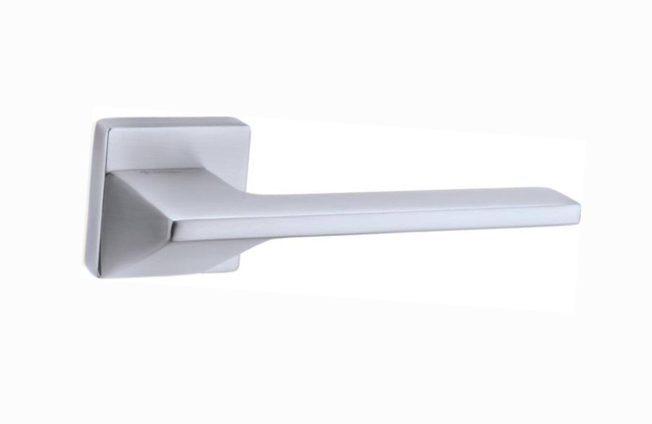 Ручки для дверей System Tara 161 RO11 CBMX матовий брашированний хром, фото 1