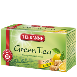 Чай зелений Teekanne Лимон і імбир, 20п.х1,7г