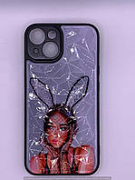 TPU+PC чехол Prisma Ladies для Apple iPhone 14 (6.1") (Rabbit) 61394