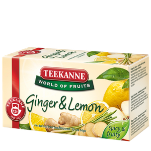 Чай фруктовий Teekanne Імбир і лимон, 20п.х1,75г