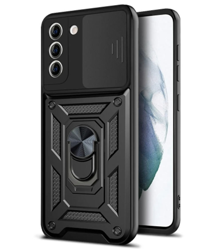 Ударостійкий чохол Camshield Serge Ring for Magnet для Samsung Galaxy S21 (SM-G991U) / S30