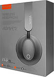 Накладні Bluetooth-навушники Yison H3 для телефона та комп'ютера Grey, фото 5