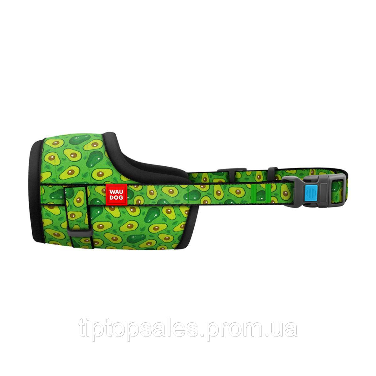 Намордник для Собак Пластиковый Фастекс WAUDOG Nylon Авокадо О 14-20 См ...