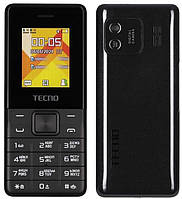 Телефон Tecno T301 2022 Phantom Black UA UCRF Гарантия 12 месяцев