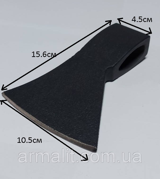 Сокира Універсальна 0.8кг - обух без ручки, фото 1