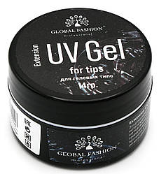 Гель для гелевих типсів Global Fashion Extension UV Gel For Tips, 14 г