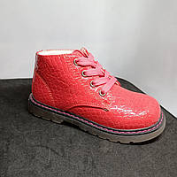 Черевики дитячі червоні ДШ