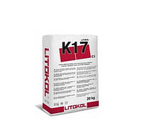 LITOKOL K17 - клей на цементной основе для плитки, 20кг. Класс С1 (3-5,5кг/м2)