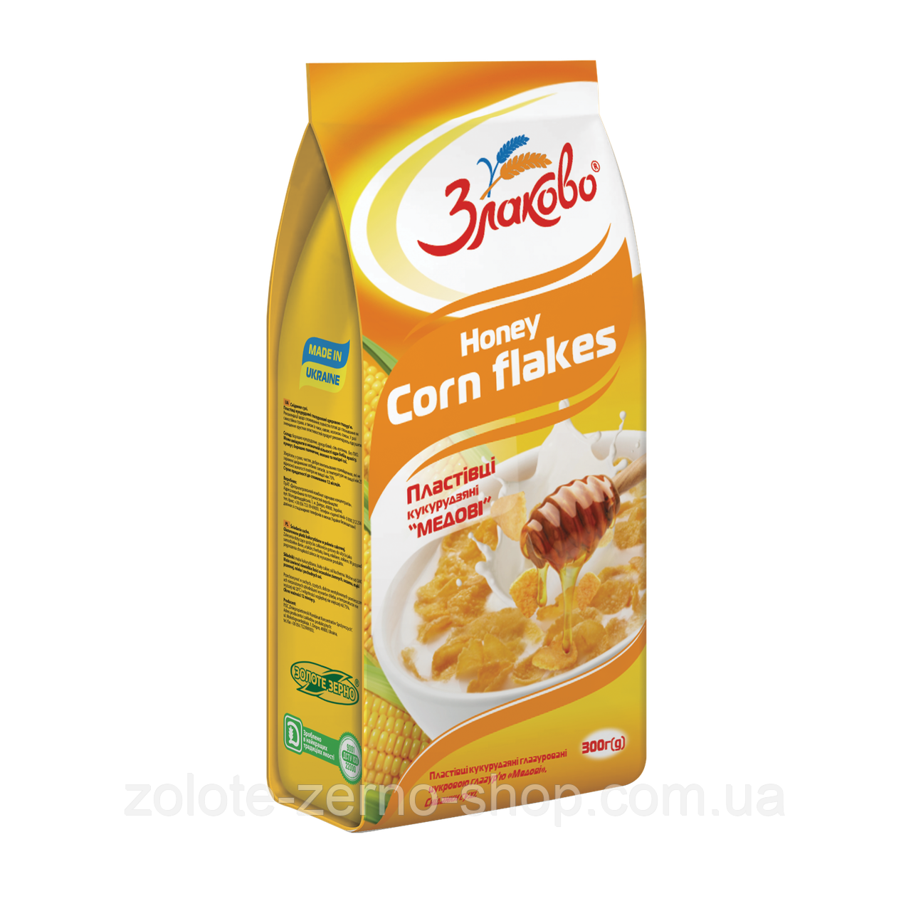 Пластівці кукурудзяні «Медові» 300 г