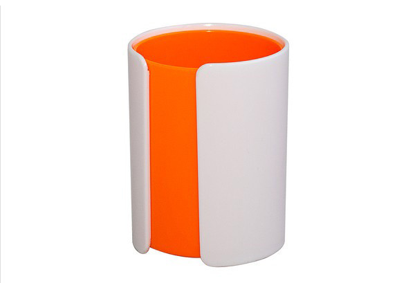 Підставка для ручок пластикова кругла A-plus кольорова