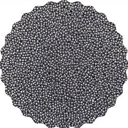 Посипка кондитерська "Кульки нонпарель (срібло)" 1 мм, 50 гр.