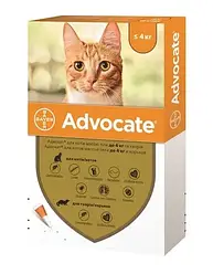 Bayer Advocate для котів до 4 кг