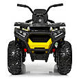 Дитячий електромобіль Квадроцикл Desert 900 (жовто-чорний колір) з пультом дистанційного керування 2.4 G, фото 5