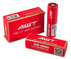 Акумулятор батарейка AWT 18650 3000мАч