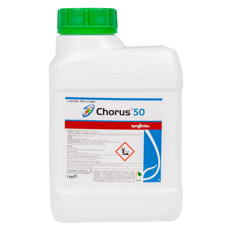 Купить Фунгицид Хорус 50 WG (Chorus 50 WG) Syngenta 1кг, цена 3620 грн ...