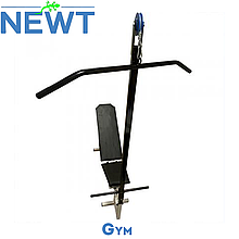 Лава для жиму універсальна Newt Gym із тягою верхнього блоку довжина 110 см навантаження 250 кг