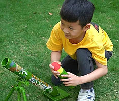 Міномет молот з ракетами звук світло іграшкова зброя A989-5 Розмір міномета  58 см.