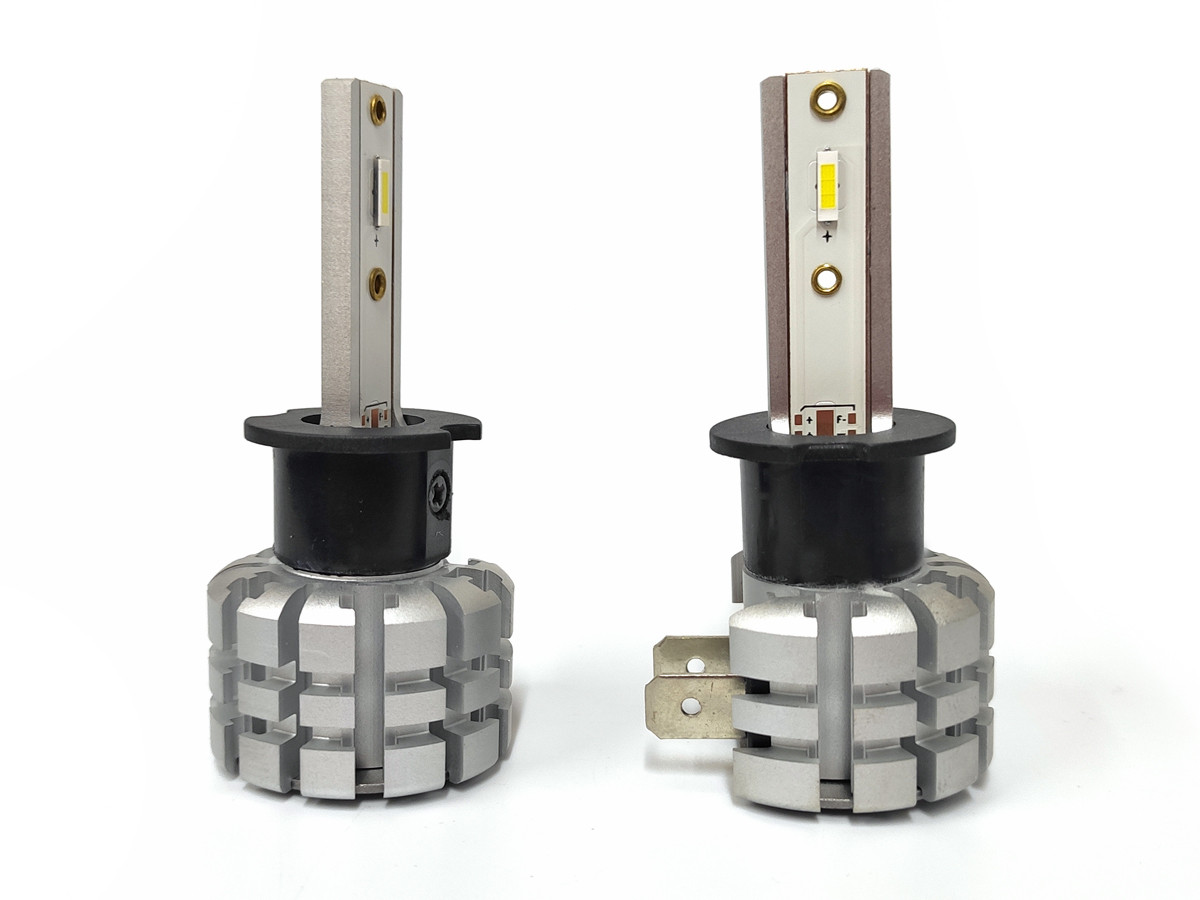 Комплект світлодіодних ламп M5 H3 12-24V 40W Pk22s chip 3570 6500K, фото 1