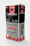 Wallmix К-14 Клей для керамогранита и теплых полов, 25 кг
