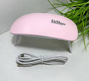 Лампа для нігтів та гель лаку від USB (Power Bank) LED+UV Sun mini 6 Вт