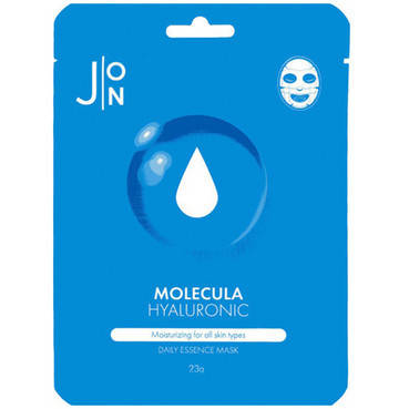 Тканинна маска для обличчя J:ON Гіалуронова кислота Molecula Hyaluronic Daily Essence Mask (177553), фото 1