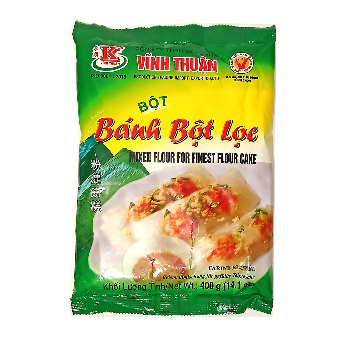 Рисова суміш для приготування тортів рисових 400 гр. В'єтнам Vinh thuan