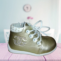 Ботинки "Gucci" Gold деми ДШ