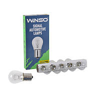 Лампа розжарювання Winso 12V P21W 21W BA15s, 10шт