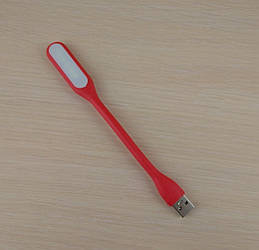 USB ліхтарик світлодіодний для ноутбука/повербанка (ЮФ-8) Червоний