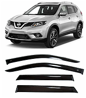 Дефлекторы окон ветровики для Nissan X-Trail / Rogue (T32) 2014- Voron Glass