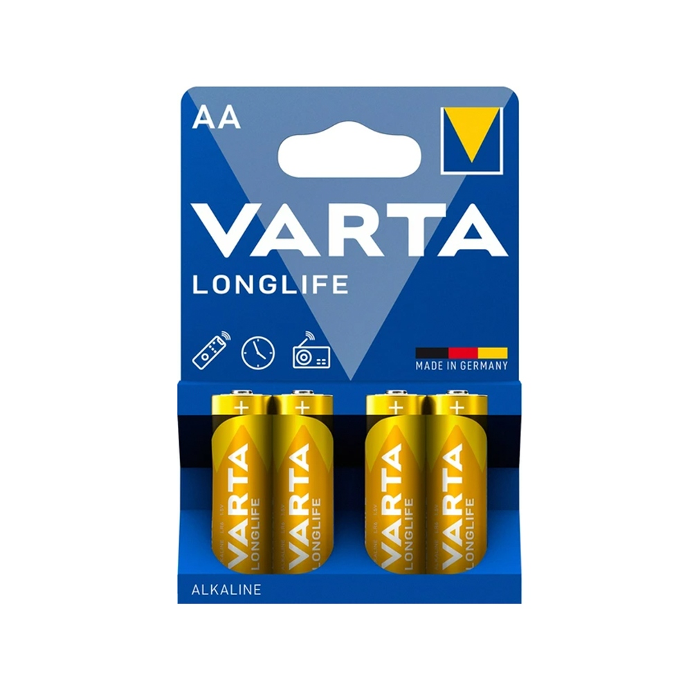 Батарейки AA / LR6 Varta Longlife Alkaline (4шт.)