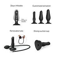 Strap-On-Me INFLATABLE DILDO PLUG - NOIR | Puls69, фото 2
