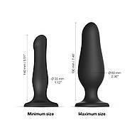 Strap-On-Me INFLATABLE DILDO PLUG - NOIR | Puls69, фото 6