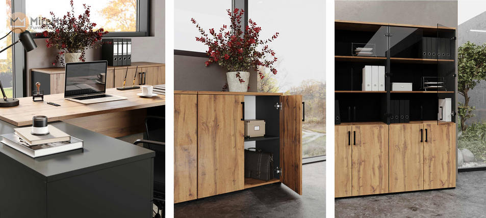 Комод офісний Jurian 2 дв ТМ Міро-Марк, фото 3