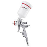 Фарбопульт пневматичний HVLP II професійний, форсунка - 1.4 мм, верхній пластиковий бачок - 600 мл, 2 бар, фото 7