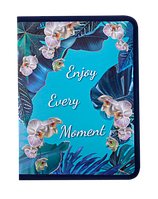 Папка на блискавці В5 Exotic блакитний