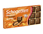Шоколад Молочний Кранчі й Арахісова олія Шогеттен Schogetten Crunchy Peanut Butter 100 г Німеччина (15 шт/1ящ, фото 3